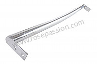 P252815 - Chrome plated front bumper bar between overriders for Porsche 911 Classic • 1973 • 2.4e • Targa • Automatic gearbox