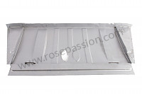 P252857 - Panel under fuel tank for Porsche 356a • 1956 • 1300 s (589 / 2) • Coupe a t1 • Manual gearbox, 4 speed