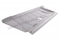 P252857 - Panel under fuel tank for Porsche 356a • 1957 • 1600 s (616 / 2) • Cabrio a t1 • Manual gearbox, 4 speed