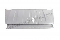 P252858 - Panel under fuel tank for Porsche 356a • 1958 • 1600 s (616 / 2 t2) • Coupe a t2 • Manual gearbox, 4 speed