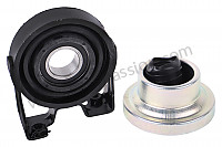 P252863 - Transaxle resilient mount / bearing kit with reinforced metal boot cover for Porsche Cayenne / 957 / 9PA1 • 2008 • Cayenne v6 • Automatic gearbox