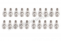 P252873 - Kit de tornillos de rueda de titanio de dimensión original para Porsche 997-1 / 911 Carrera • 2008 • 997 c2 • Coupe • Caja manual de 6 velocidades