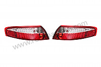 P254050 - Kit de indicador de mudança de direção traseiro vermelho e branco em led - o par para Porsche 996 GT3 / GT3-1 • 2001 • 996 gt3 • Coupe • Caixa manual 6 velocidades