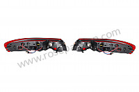 P254052 - Kit clignotant arrière rouge et noir à LED la paire pour Porsche 996 / 911 Carrera • 2001 • 996 carrera 4 • Coupe • Boite auto