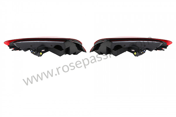 P254053 - Kit intermitente trasero rojo y blanco con led - el par para Porsche 996 Turbo / 996T / 911 Turbo / GT2 • 2005 • 996 turbo gt2 • Coupe • Caja manual de 6 velocidades