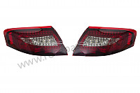 P254054 - Red and black led rear indicator kit (pair) for Porsche 996 Turbo / 996T / 911 Turbo / GT2 • 2002 • 996 turbo • Coupe • Automatic gearbox