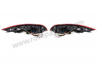 P254056 - Led-blinkersatz hinten, rot und weiss (paar) für Porsche 997-1 / 911 Carrera • 2008 • 997 c4s • Targa • Automatikgetriebe