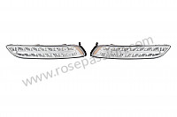 P254058 - Additional front headlight kit with led for Porsche 