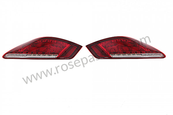 P254060 - Kit clignotant arrière rouge et blanc à LED la paire 为了 Porsche Boxster / 987 • 2008 • Boxster s 3.4 • Cabrio