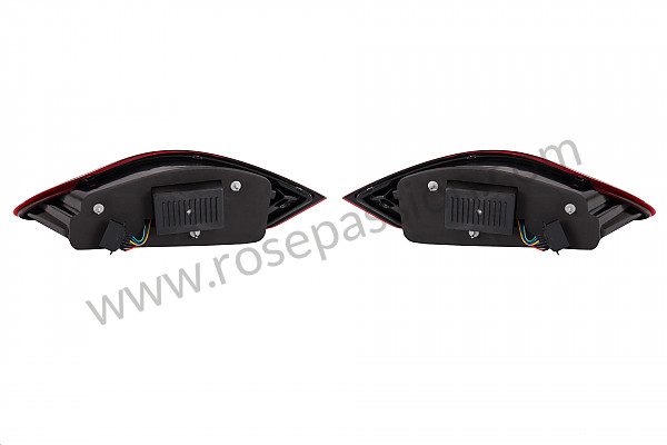 P254060 - Kit de indicadores traseiros de led vermelho e branco o par para Porsche Boxster / 987 • 2006 • Boxster 2.7 • Cabrio • Caixa manual 6 velocidades