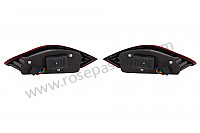 P254060 - Kit de indicadores traseiros de led vermelho e branco o par para Porsche Cayman / 987C • 2008 • Cayman 2.7 • Caixa automática