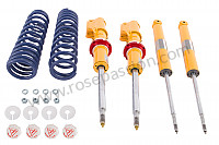 P254075 - Koni sports shock absorber kit (kit of 4 shock absorbers + short springs) for Porsche 964 / 911 Carrera 2/4 • 1991 • 964 carrera 2 • Coupe • Manual gearbox, 5 speed