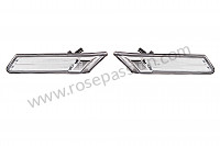 P254093 - Kit clignotant latéral LED lumière clair 为了 Porsche Cayman / 987C2 • 2012 • Cayman r