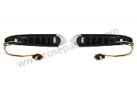 P254094 - Front indicator kit with led for Porsche 997 Turbo / 997T2 / 911 Turbo / GT2 RS • 2011 • 997 turbo s • Coupe • Pdk gearbox