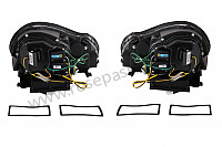 P257255 - Farol com led para Porsche Cayenne / 955 / 9PA • 2004 • Cayenne s v8 • Caixa manual 6 velocidades