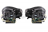 P257256 - Fanale allo xeno con led vetro fumé nero per Porsche Cayenne / 955 / 9PA • 2003 • Cayenne s v8 • Cambio auto