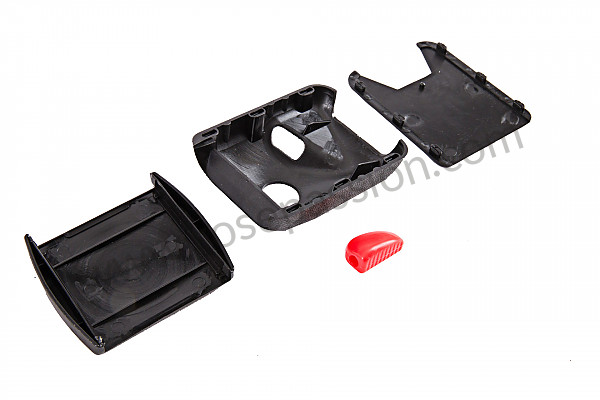 P258597 - Kit cache fermeture ceinture non retractable droit pour Porsche 911 Classic • 1970 • 2.2e • Targa • Boite auto