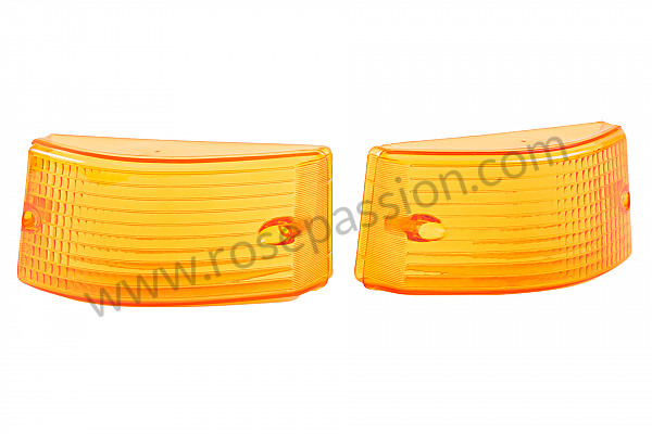 P258604 - Orange front indicator glass for Porsche 924 • 1988 • 924s 2.5 • Coupe • Manual gearbox, 5 speed