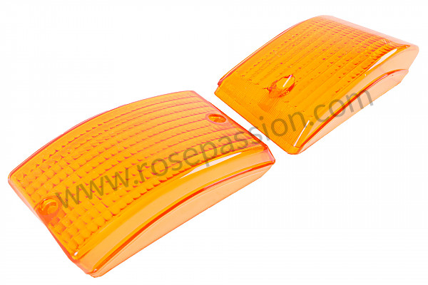 P258604 - Orange front indicator glass for Porsche 924 • 1983 • 924 2.0 • Coupe • Manual gearbox, 5 speed