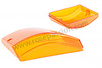 P258604 - Orange front indicator glass for Porsche 944 • 1984 • 944 2.5 • Coupe • Manual gearbox, 5 speed