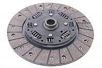 P258607 - High-friction clutch disc / extended service life / 6 springs / high quality  for Porsche 911 G • 1974 • 2.7 • Targa • Manual gearbox, 5 speed