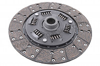 P258608 - High-friction clutch disc / extended service life / 6 springs / high quality  for Porsche 911 Turbo / 911T / GT2 / 965 • 1982 • 3.3 turbo • Coupe • Manual gearbox, 4 speed