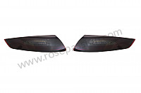 P261754 - Kit clignotant arrière rouge et noir à LED la paire XXXに対応 Porsche 997-1 / 911 Carrera • 2008 • 997 c4 • Targa