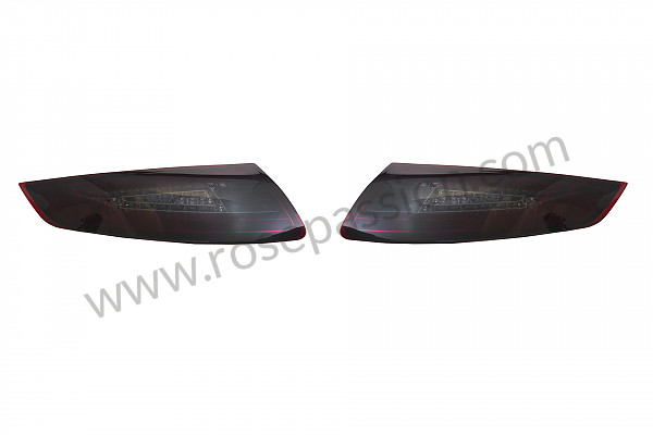 P261754 - Kit de indicadores traseiros de led vermelho e preto (par) para Porsche 997-1 / 911 Carrera • 2008 • 997 c2s • Cabrio • Caixa automática