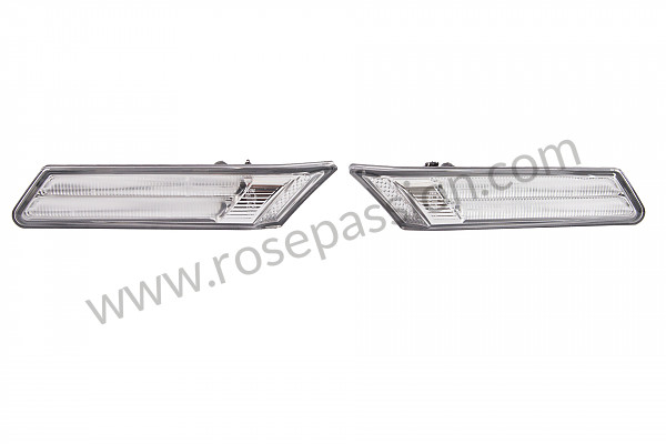 P261756 - Lateral indicator with led, amber light for Porsche Boxster / 987 • 2006 • Boxster s 3.2 • Cabrio • Automatic gearbox