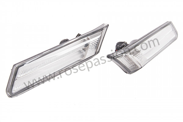 P261756 - Lateral indicator with led, amber light for Porsche Boxster / 987 • 2006 • Boxster s 3.2 • Cabrio • Automatic gearbox