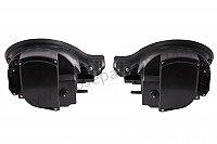 P261757 - Headlight kit with led, black back - pair for Porsche Boxster / 986 • 2004 • Boxster 2.7 • Cabrio • Manual gearbox, 5 speed