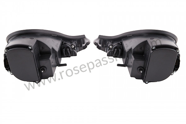 P261758 - Kit phare avec LED fond chrome la paire pour Porsche Boxster / 986 • 2000 • Boxster 2.7 • Cabrio • Boite manuelle 5 vitesses
