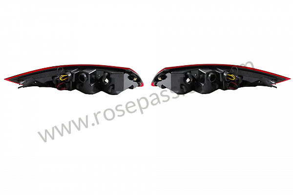 P261759 - Kit de indicadores traseiros de led vermelho e branco o par para Porsche 