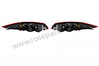 P261759 - Led-blinkersatz hinten, rot und weiss (paar) für Porsche 997-1 / 911 Carrera • 2008 • 997 c2 • Cabrio • 6-gang-handschaltgetriebe