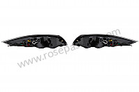 P261760 - Kit clignotant arrière fume noir à LED pour Porsche 997-1 / 911 Carrera • 2007 • 997 c4 • Cabrio • Boite auto
