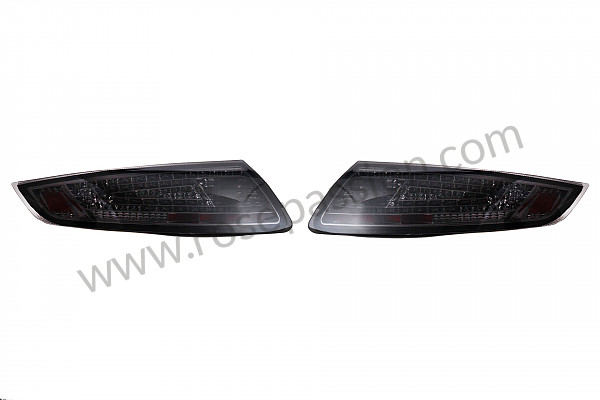 P261760 - Kit knipperlicht achteraan getint zwart, met led voor Porsche 997-1 / 911 Carrera • 2007 • 997 c4s • Targa • Automatische versnellingsbak
