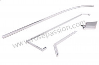 P261763 - Chrome strip kit for parcel tray for Porsche 911 Classic • 1970 • 2.2t • Targa • Manual gearbox, 5 speed