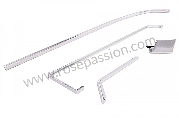 P261763 - Chrome strip kit for parcel tray for Porsche 911 Classic • 1972 • 2.4e • Coupe • Automatic gearbox