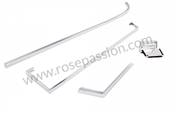 P261763 - Chrome strip kit for parcel tray for Porsche 911 Classic • 1973 • 2.4s • Coupe • Automatic gearbox