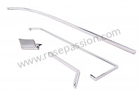 P261764 - Chrome strip kit for parcel tray for Porsche 911 Classic • 1972 • 2.4e • Coupe • Manual gearbox, 4 speed