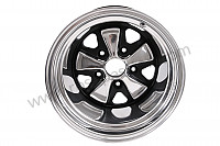 P262943 - 11 x 15 spoked black and polished rim like the early 911 with tuv homologation  for Porsche 911 G • 1976 • 3.0 carrera • Coupe • Automatic gearbox