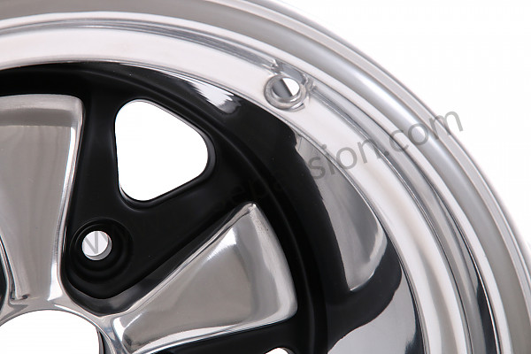 P262943 - 11 x 15 spoked black and polished rim like the early 911 with tuv homologation  for Porsche 911 G • 1977 • 3.0 carrera • Coupe • Automatic gearbox