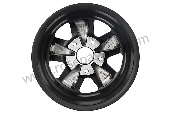 P262945 - 7 x15 spoked black and polished rim like the early 911 with tuv homologation (et 23.3) for Porsche 911 G • 1980 • 3.0sc • Coupe • Manual gearbox, 5 speed