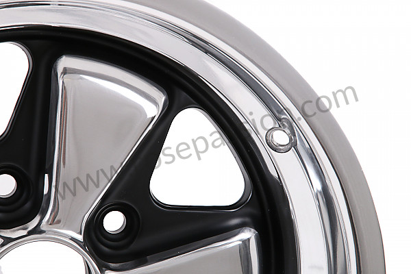 P262946 - 8 x15 spoked black and polished rim like the early 911 with tuv homologation (et 10.6) for Porsche 911 G • 1978 • 3.0sc • Coupe • Automatic gearbox