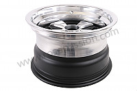 P262948 - 9 x15 spoked black and polished rim like the early 911 with tuv homologation (et 15) for Porsche 911 Turbo / 911T / GT2 / 965 • 1986 • 3.3 turbo • Coupe • Manual gearbox, 4 speed