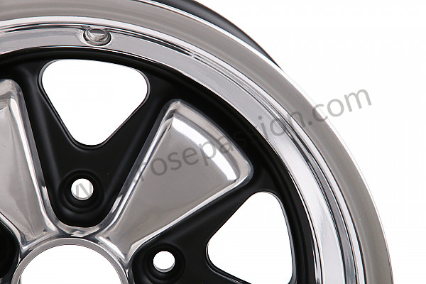 P262948 - 9 x15 spoked black and polished rim like the early 911 with tuv homologation (et 15) for Porsche 911 G • 1977 • 3.0 carrera • Coupe • Manual gearbox, 4 speed