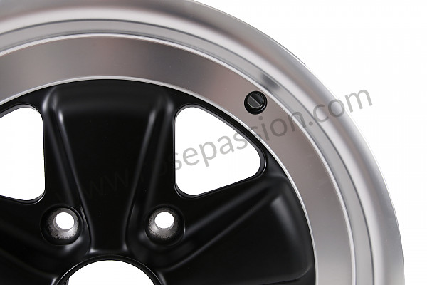 P262950 - Cerchione 6 x 16 nero con omologazione tuv per Porsche 911 G • 1988 • 3.2 g50 • Targa • Cambio manuale 5 marce