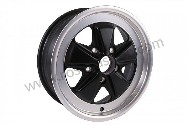 P262950 - Wheel, 6 x 16, black, with tuv homologation for Porsche 911 G • 1976 • 3.0 carrera • Coupe • Manual gearbox, 4 speed