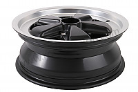 P262950 - Wheel, 6 x 16, black, with tuv homologation for Porsche 911 Turbo / 911T / GT2 / 965 • 1977 • 3.0 turbo • Coupe • Manual gearbox, 4 speed