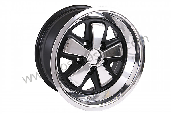 P262951 - 8 x16 spoked black and polished rim like the early 911 with tuv homologation (et 10.6) for Porsche 911 G • 1983 • 3.0sc • Cabrio • Manual gearbox, 5 speed